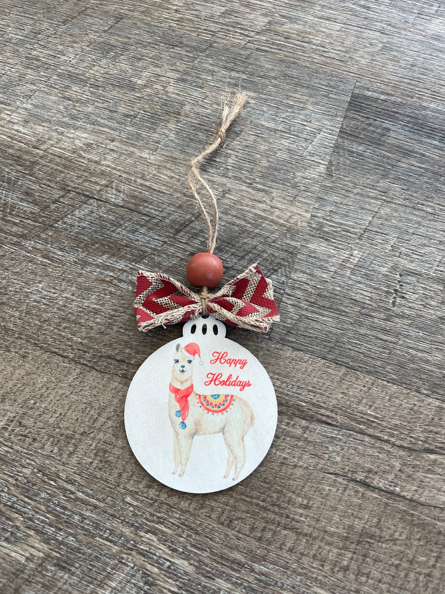 Alpaca Ornament, Alpaca Bauble, Alpaca Trinkets, Christmas Ornaments, Christmas Decor Handmade, Gifts under 5, Christmas tree decorations