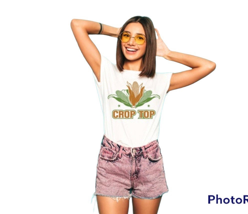 This is my Crop Top, Crop Top Shirt, Its Corn, Farming Shirt, Farm Life Shirt, Combine Harvester, Funny Farm Tees, Corn Shirt, Gifts for Mom