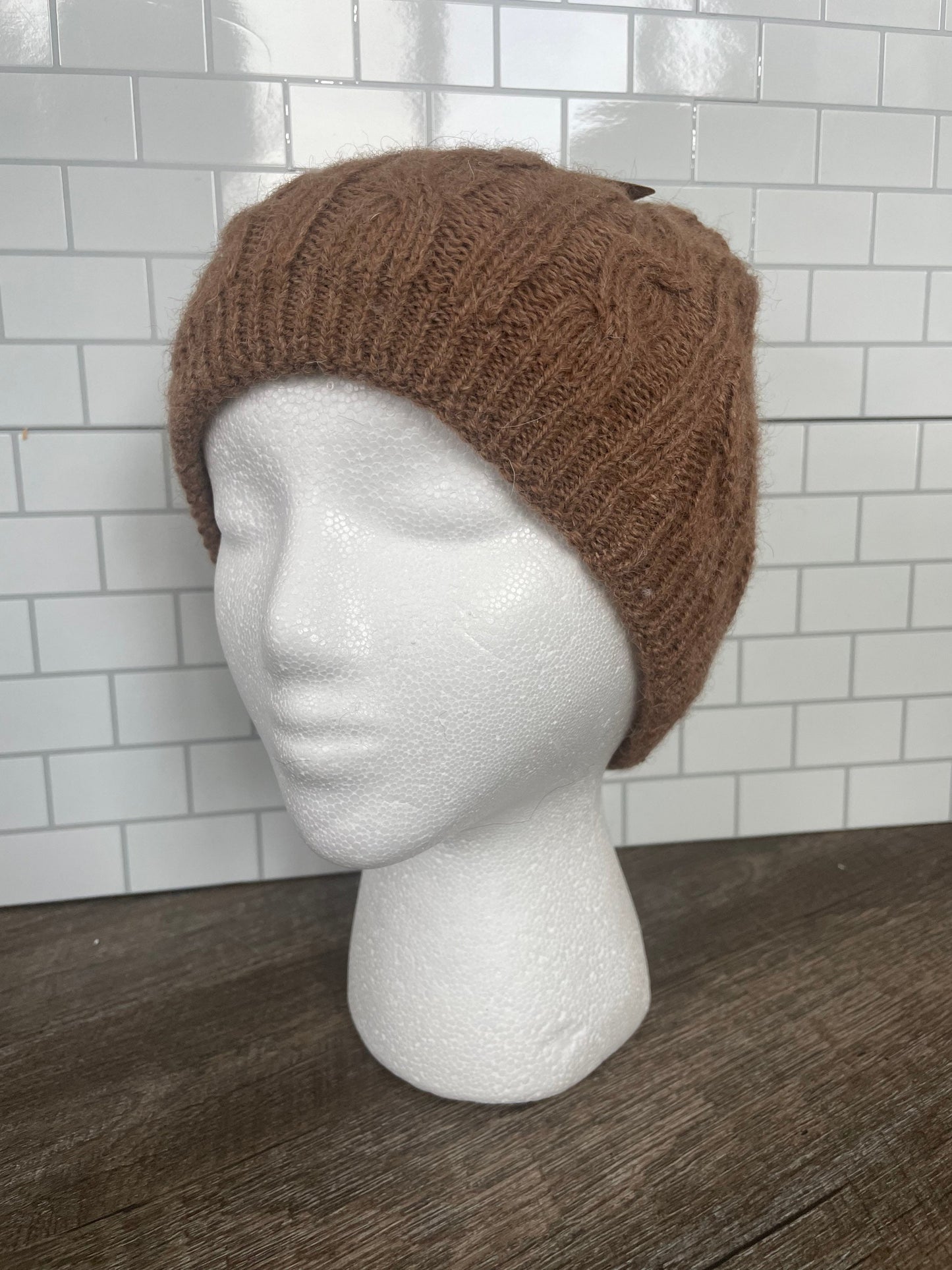 Cable Knit Hat, Cable Knit Beanie, Alpaca Knit Hat, Knitted Skull Cap, Warm Winter Hat women, Alpaca Fleece Hats, Cold Weather Gifts, Xmas