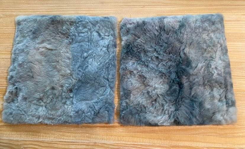 Alpaca Fur Pillow, Luxurious Bedroom Bedding, Gray Throw Pillow, Sofa Pillow Covers, Unique Holiday Gift, Christmas Gifts for Her, Presents