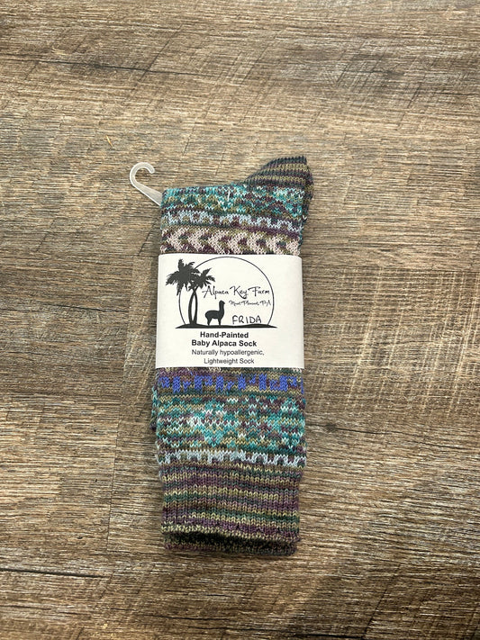 Alpaca Crew Socks, Lightweight Wool Socks for men, Warm Winter Socks, Thermal Socks, Hypoallergenic Socks, Alpaca Wool Socks, Casual Socks